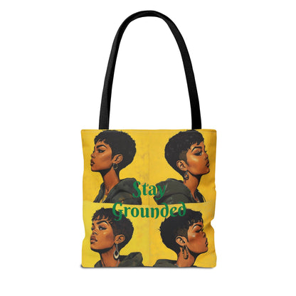 Stay Grounded Tote Bag (AOP) #T14