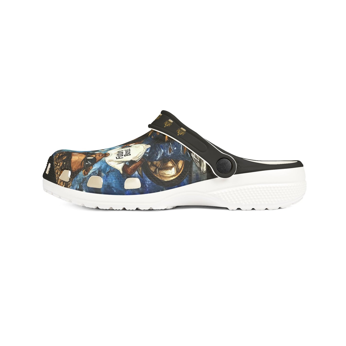 Future Boss EVA Foam Rubber Shoes (AOP) #25U