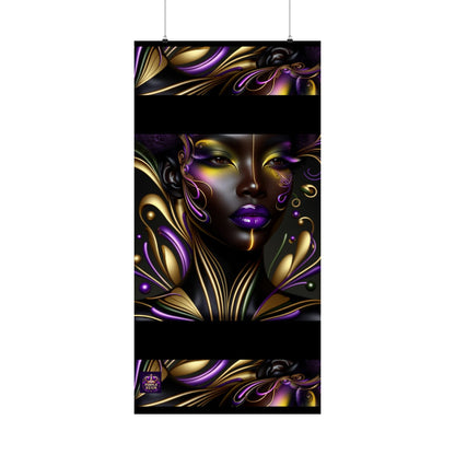 Purrple Reign Matte Vertical Posters #PR7