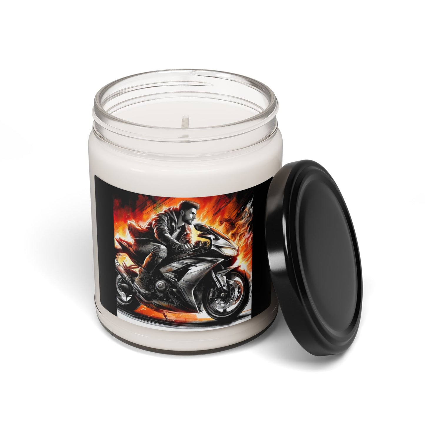 Born To Ride Scented Soy Candle, 9oz #13M