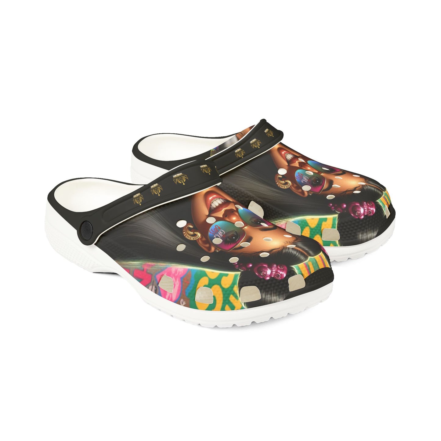 Future Boss EVA Foam Rubber Shoes (AOP) #47U