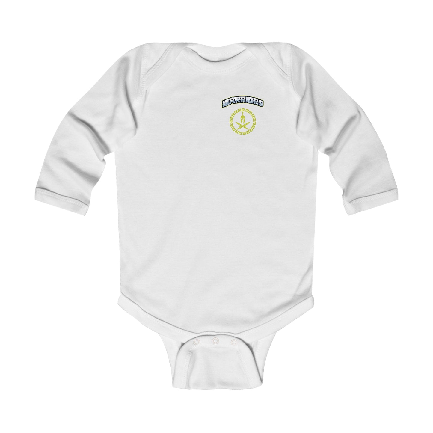Warriors Infant Long Sleeve Bodysuit #1IU