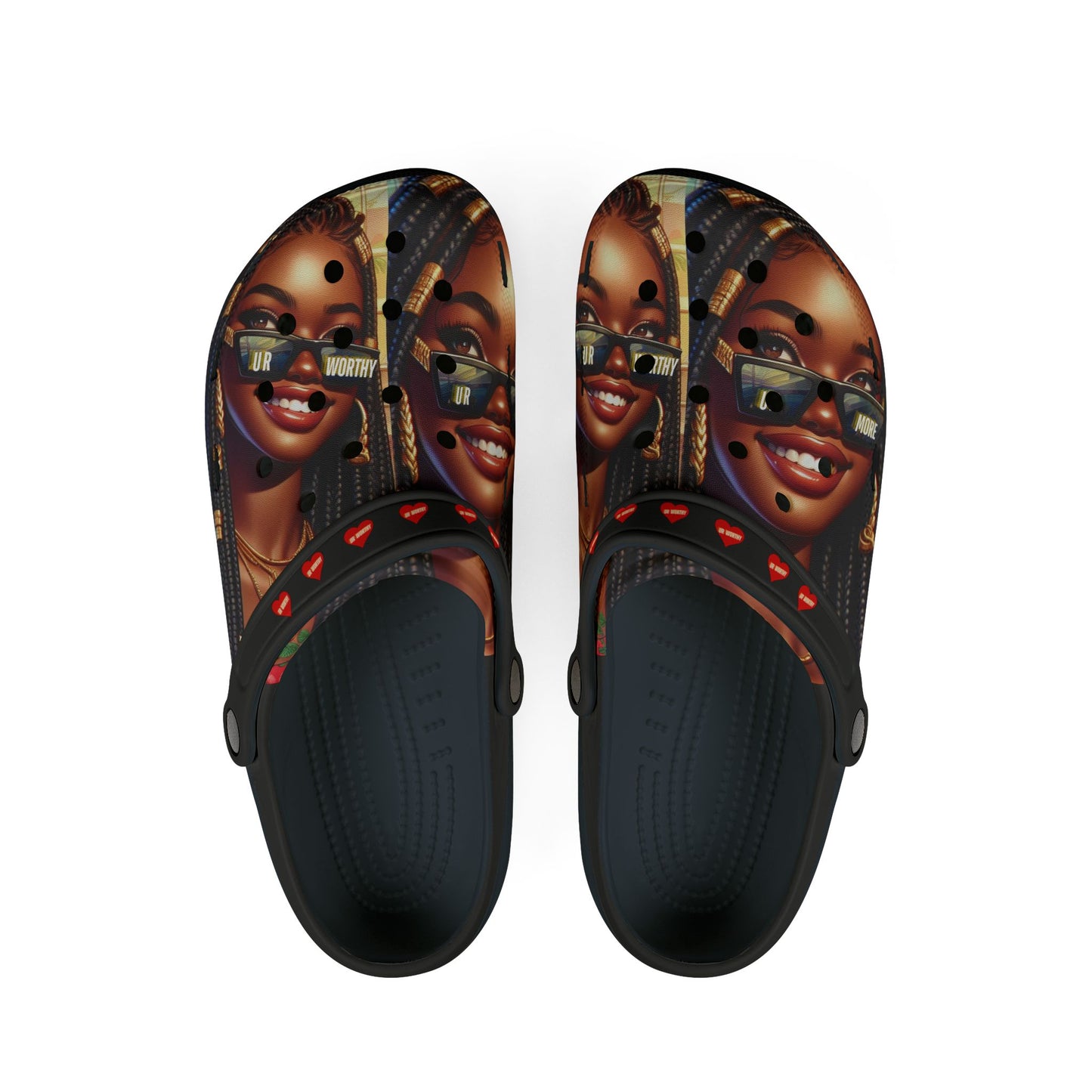 UR Worthy EVA Foam Rubber Shoes (AOP) #15U