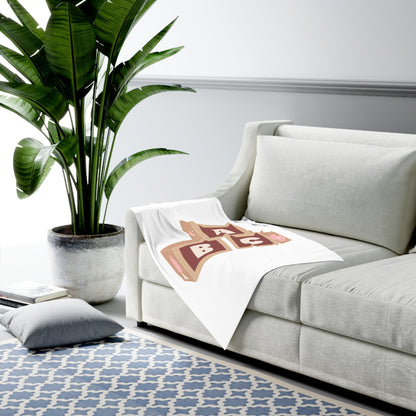 ABC Baby Swaddle Blanket #ABC1