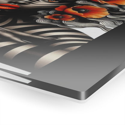 Zebra Fantasy Acrylic Prints #ZF24