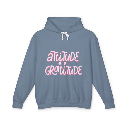 Affirmations Unisex Lightweight Hooded Sweatshirt #AU5
