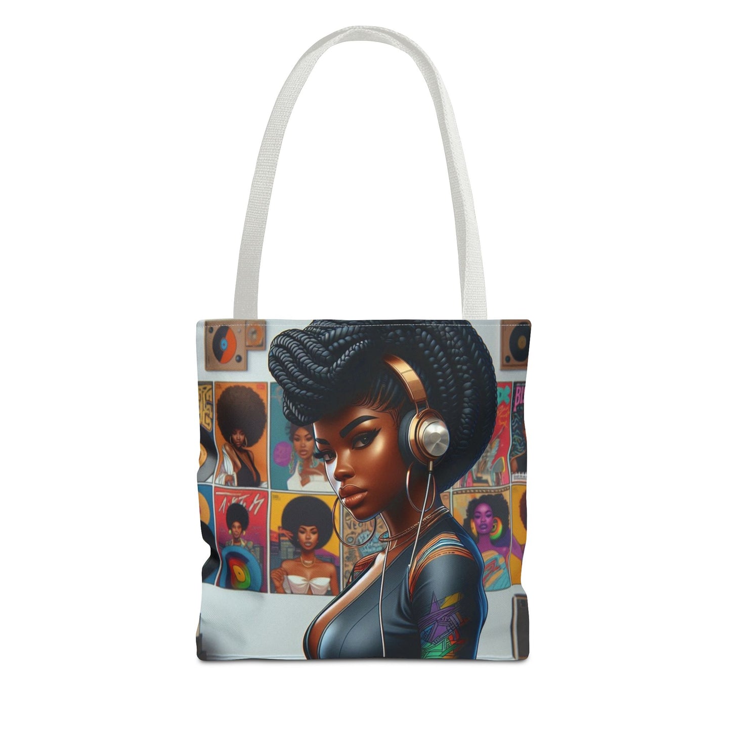 Feel The Music Tote Bag (AOP) #FM8