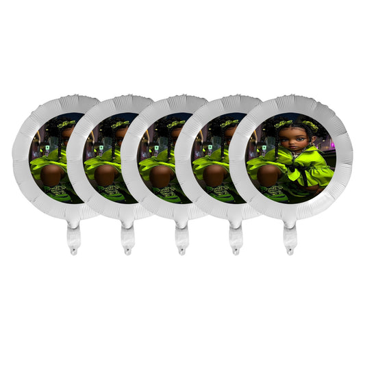 Kids Swag Foil Balloon (18inch)(5 Pack) Foil Balloon (18inch)(5 Pack)