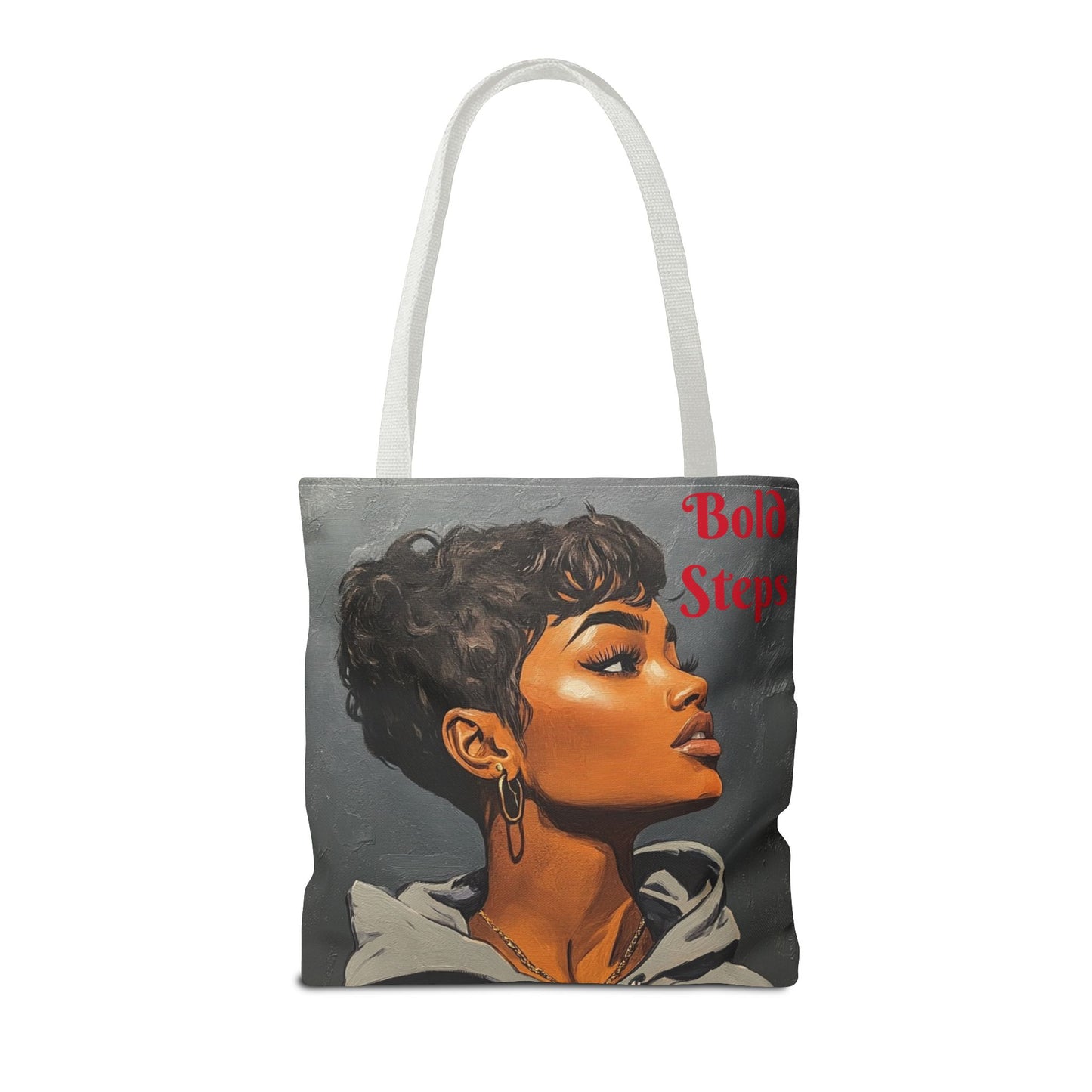 Bold Steps Tote Bag (AOP) #T11