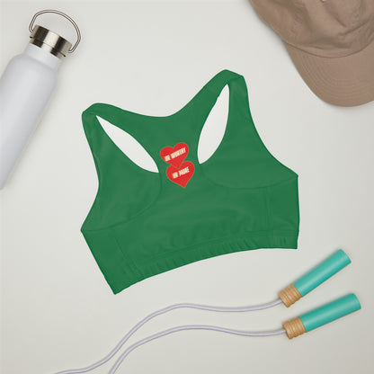 UR Worthy-UR More Girls' Double Lined Seamless Sports Bra (AOP) #15