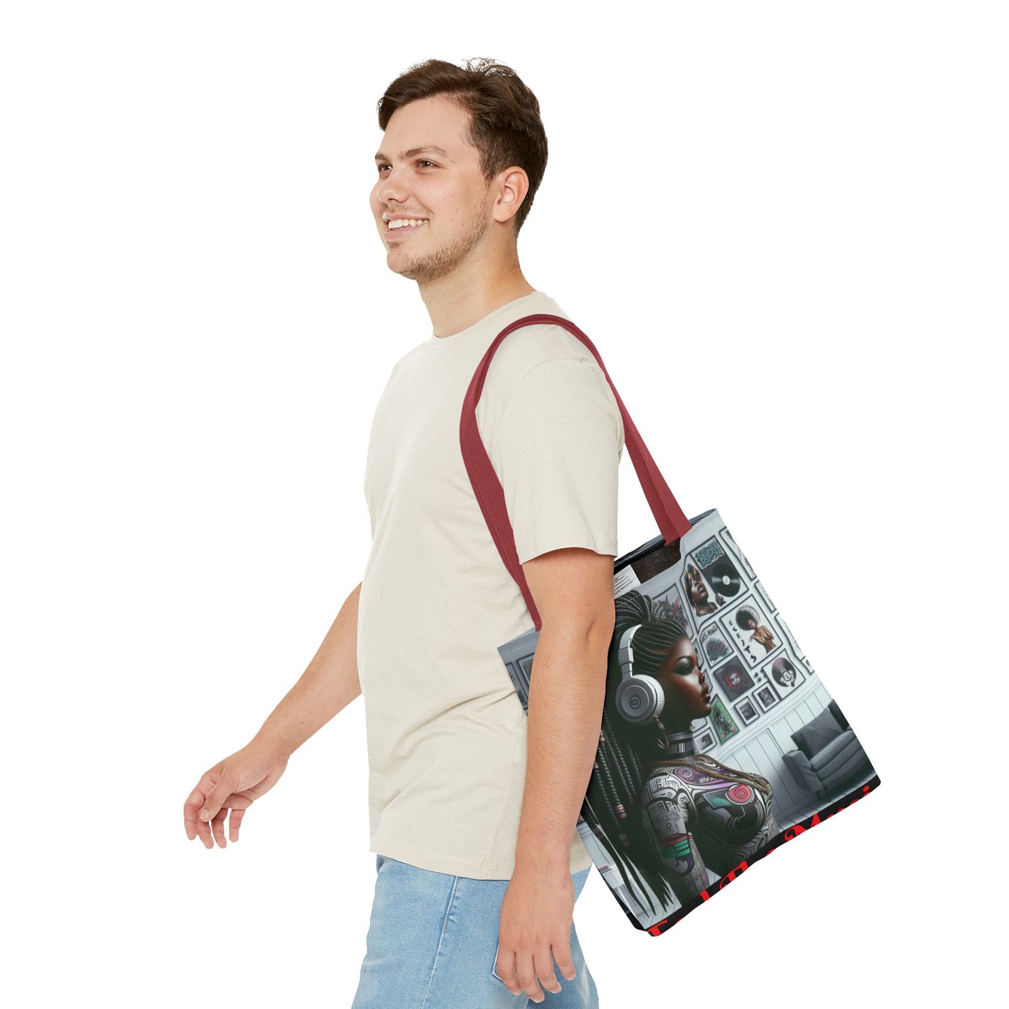 Feel The Music Tote Bag (AOP) #FM5