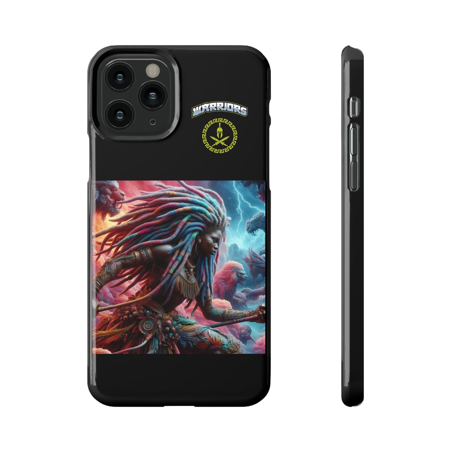 Silent Warrior Heart Slim Cases #6U