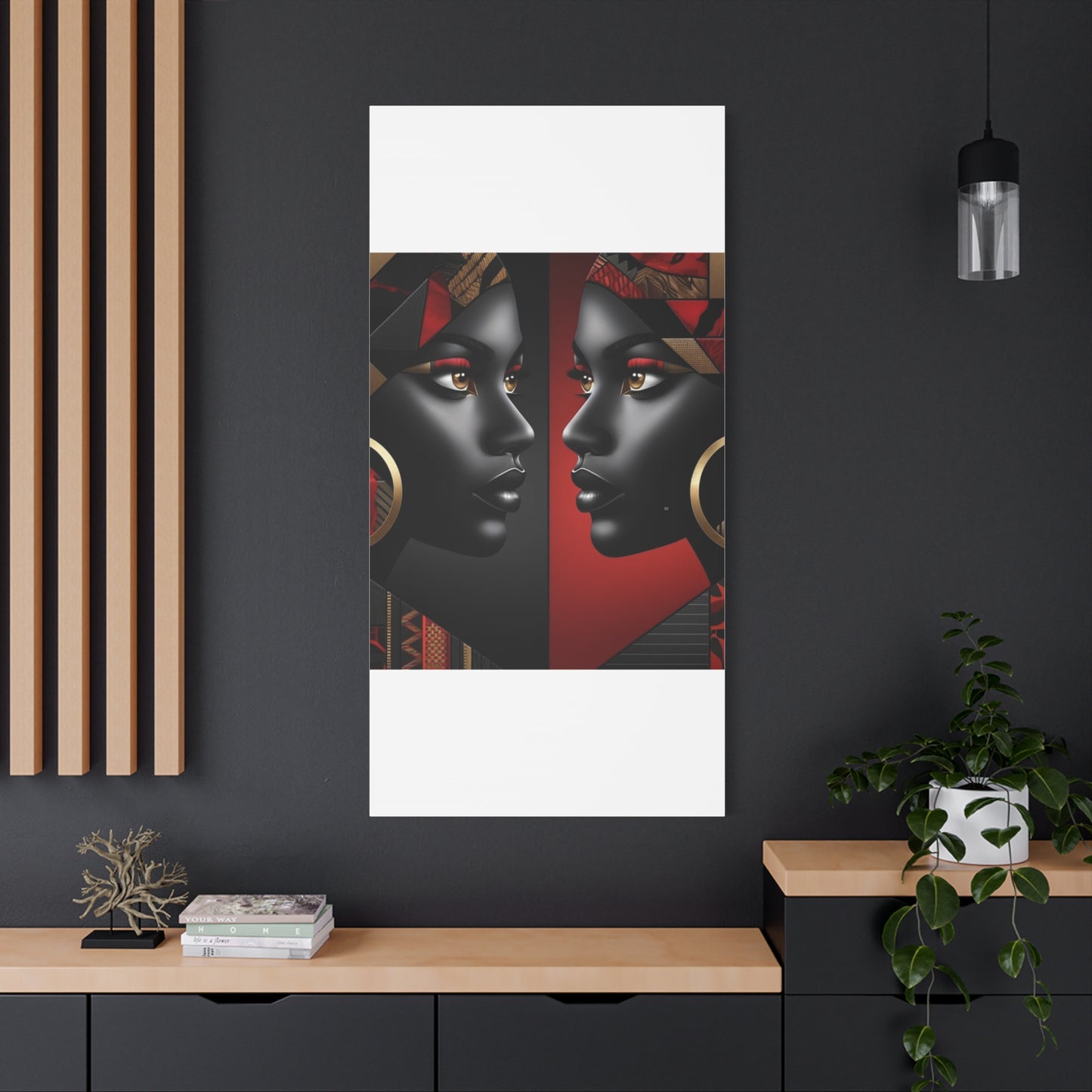 Dual Faced Matte Canvas, Stretched, 1.25" #DF1