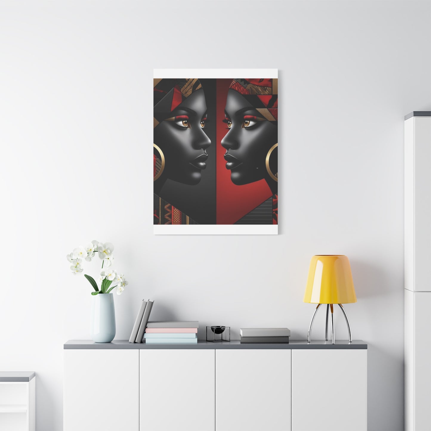 Dual Faced Matte Canvas, Stretched, 1.25" #DF1