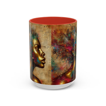 Afrocentric Accent Coffee Mug (11, 15oz) #AACM4