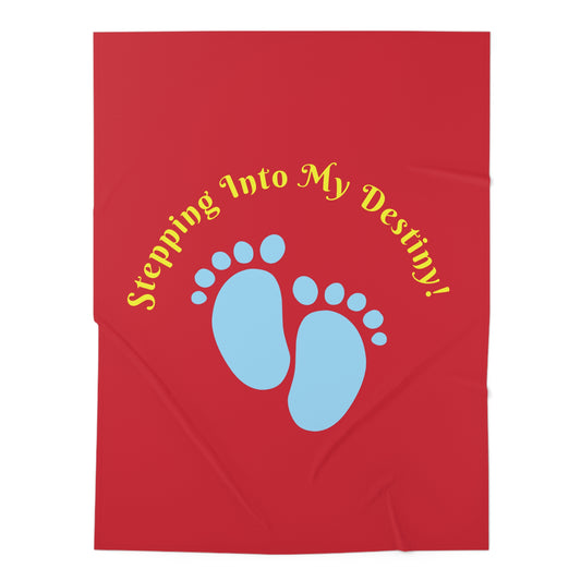 Stepping Into My Destiny Baby Swaddle Blanket #SID2