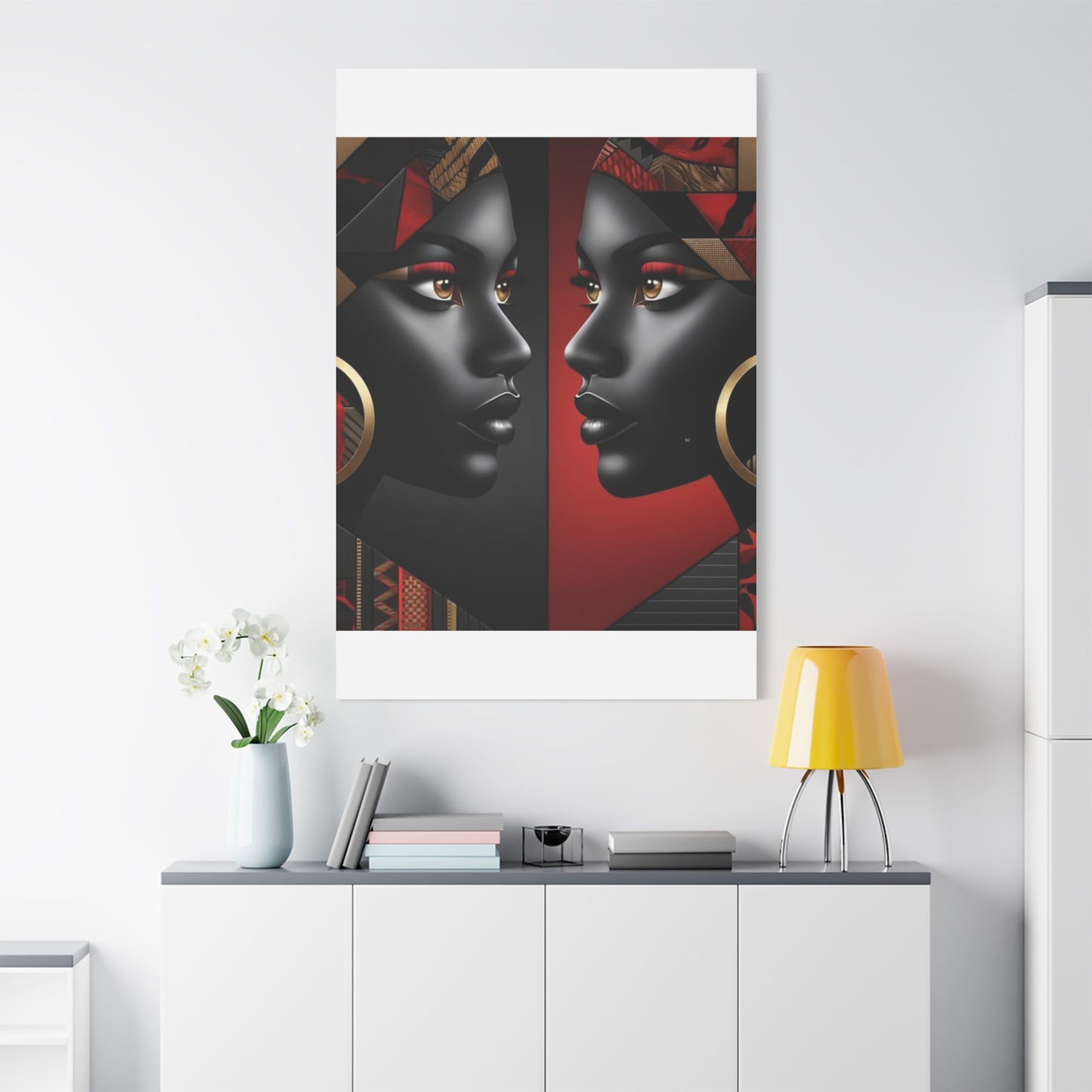 Dual Faced Matte Canvas, Stretched, 1.25" #DF1
