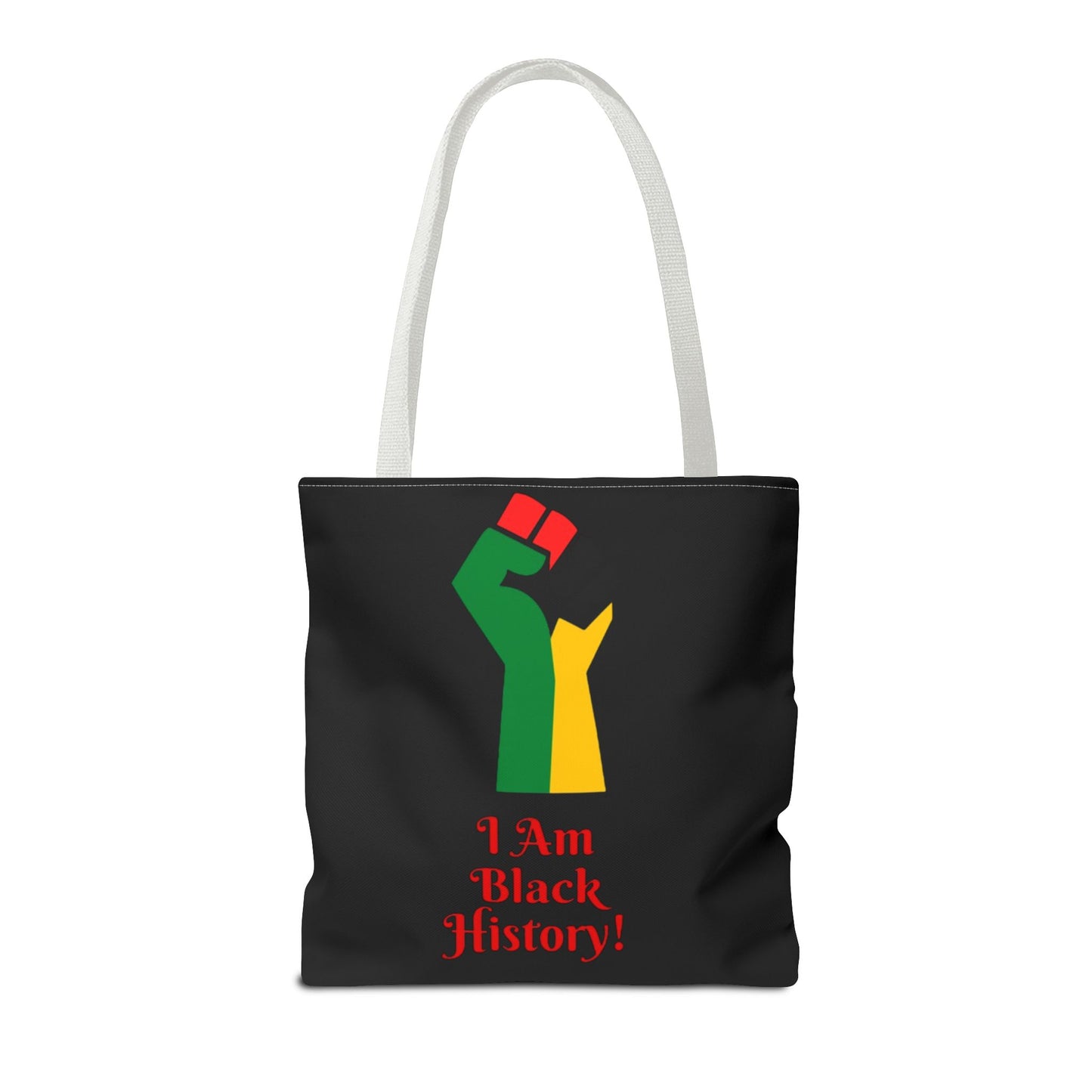 Empowering Black History Tote Bag - "I Am Black History!"