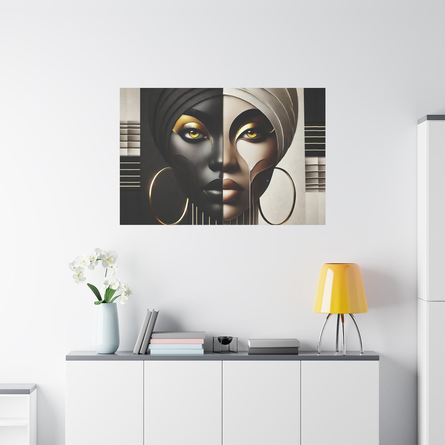 Duality Matte Canvas, Stretched, 1.25" #DLTY1