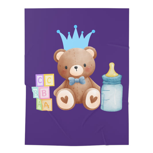 Teddy Bear Baby Swaddle Blanket #TB1