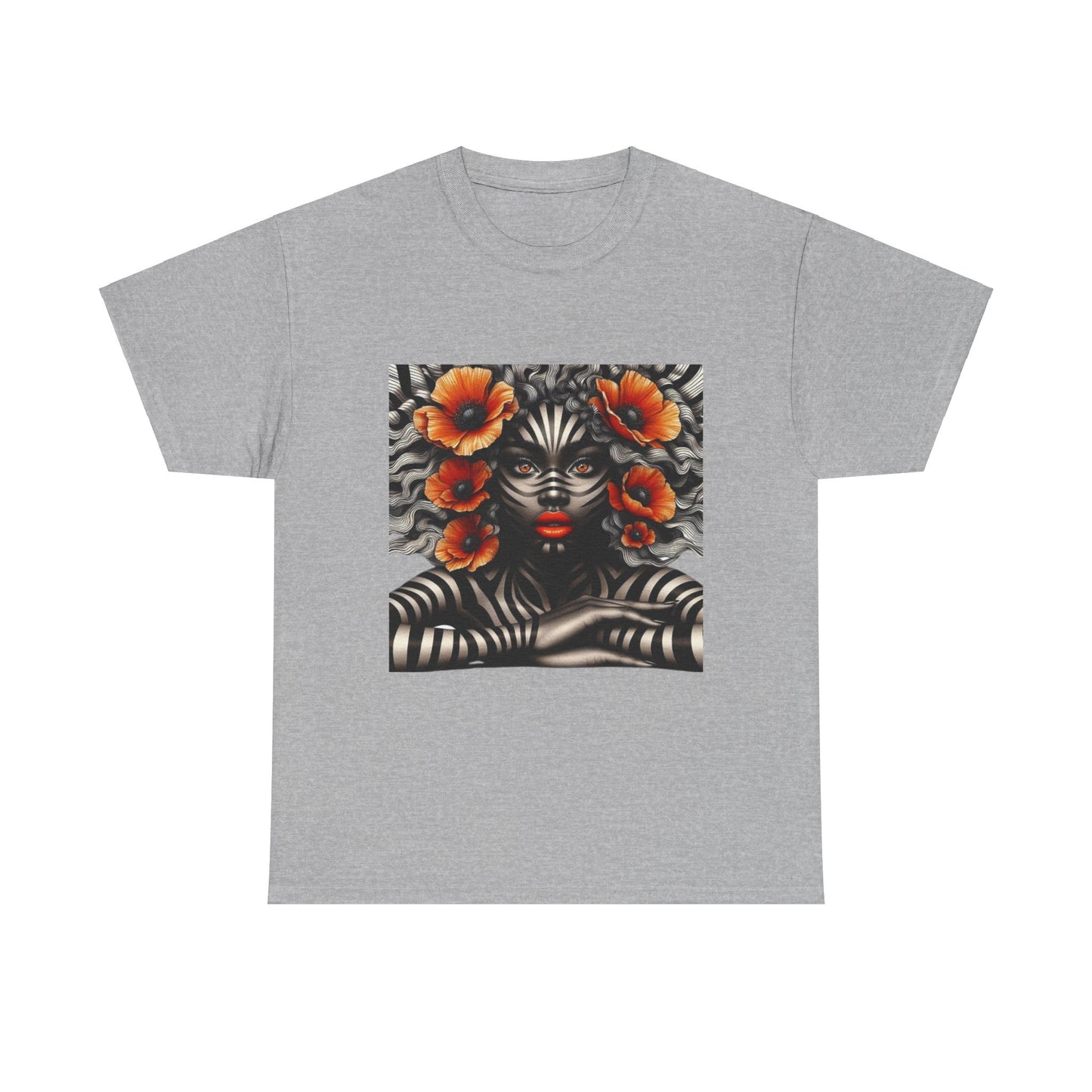 Zebra Fantasy Unisex Heavy Cotton Tee #ZF18