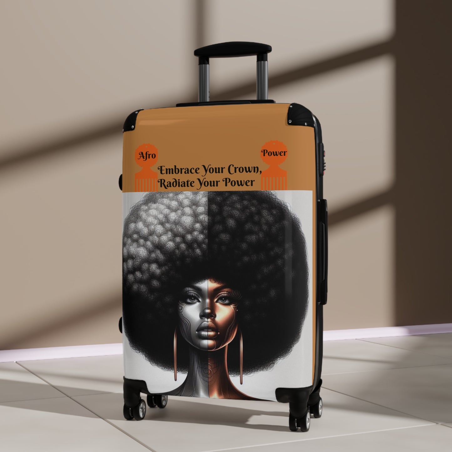 Afro Power Suitcases #AP8