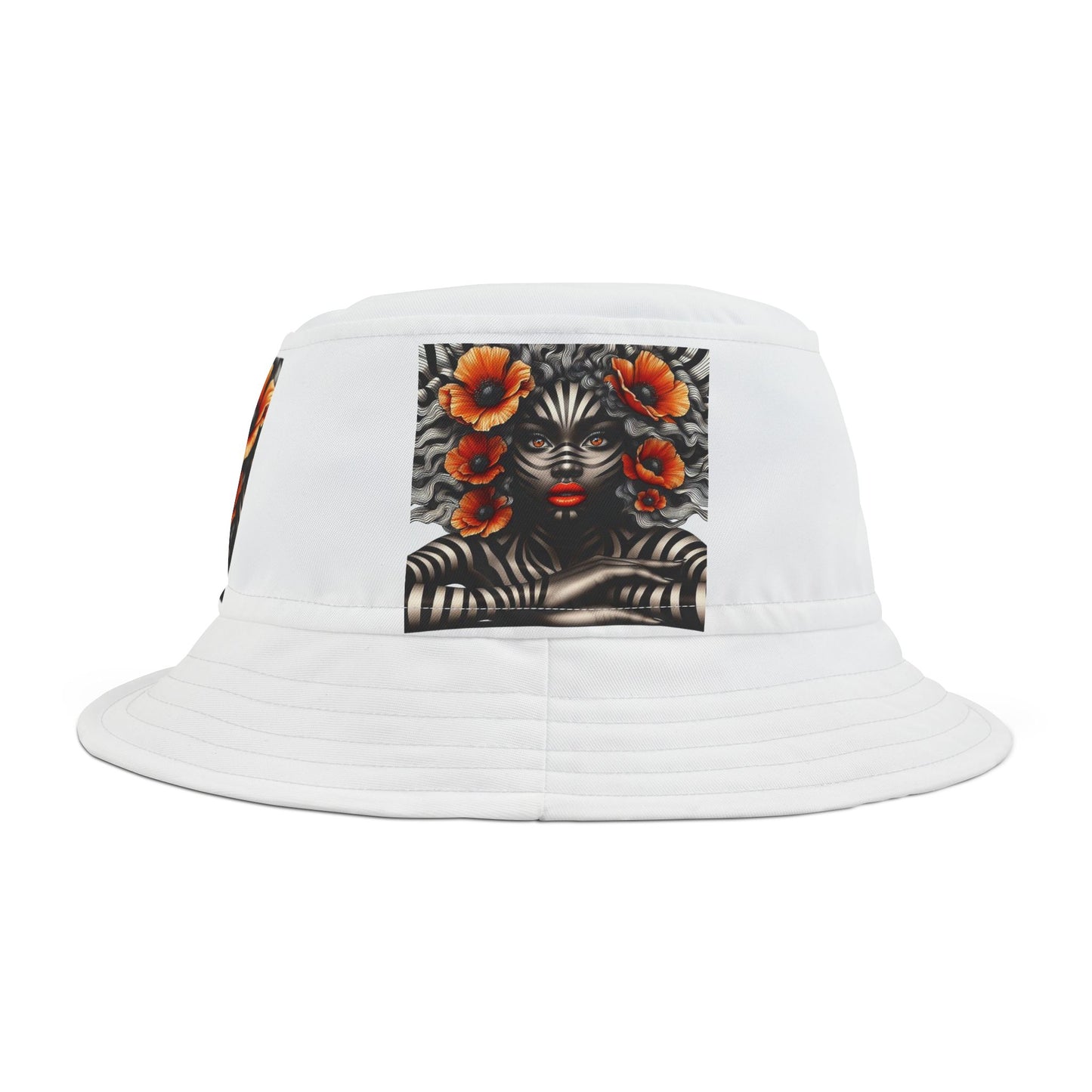 Zebra Fantasy Bucket Hat (AOP) #ZF19