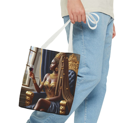 Sitting Queen Tote Bag (AOP) #T6