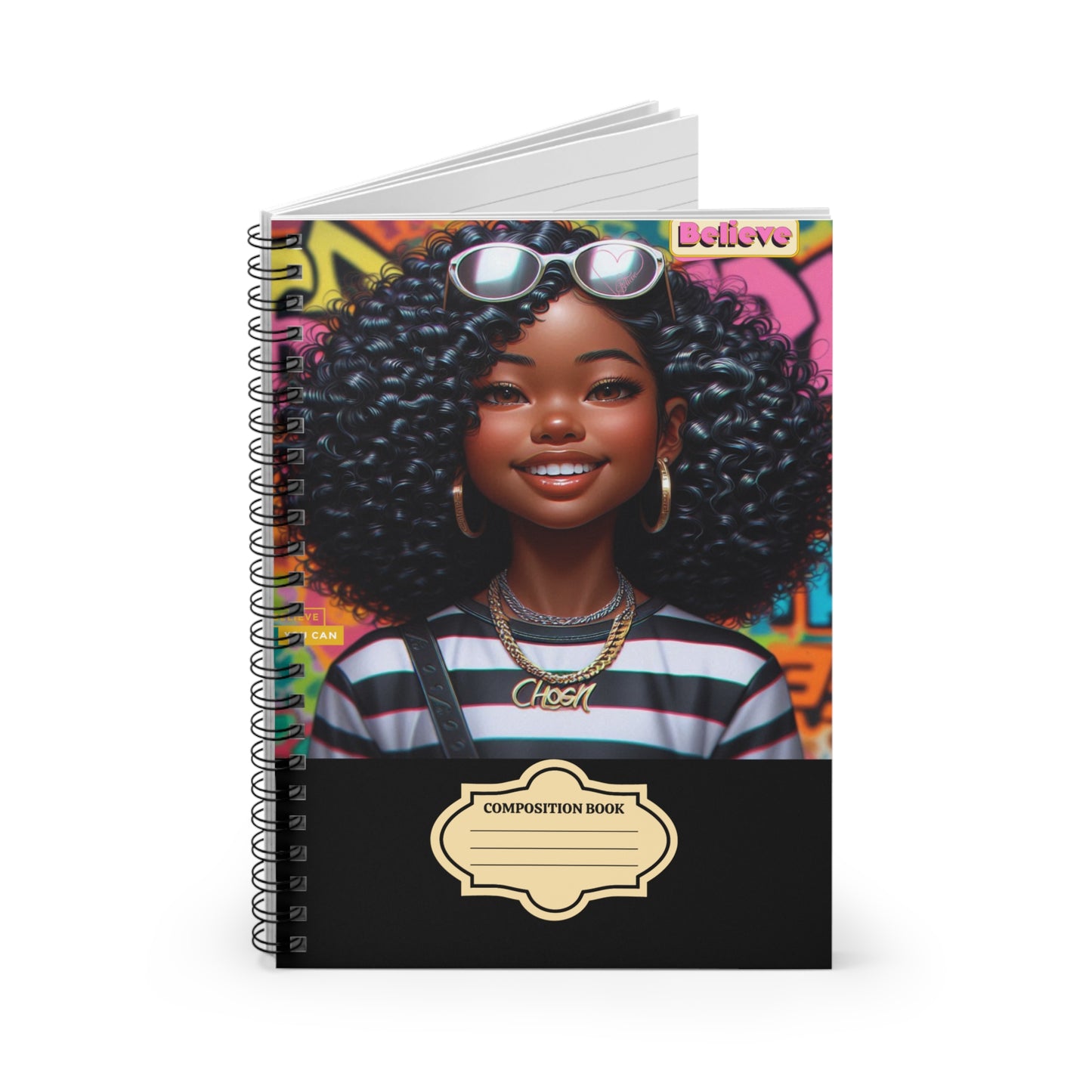 Back to School Affirmations Spiral Notebook - Ruled Line #51
