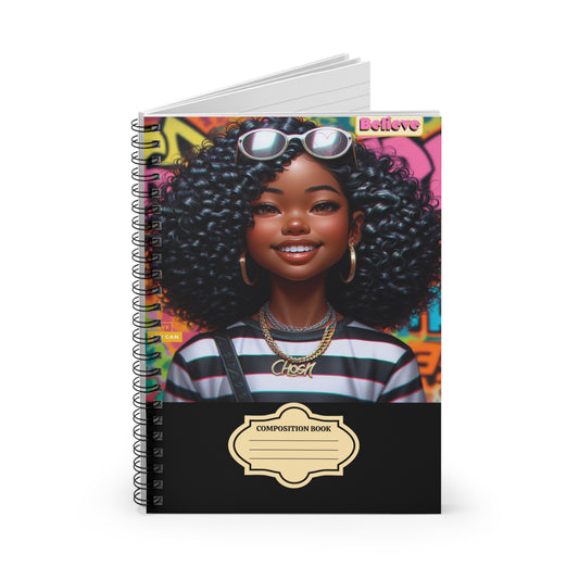 Back to School Affirmations Spiral Notebook - Ruled Line #51