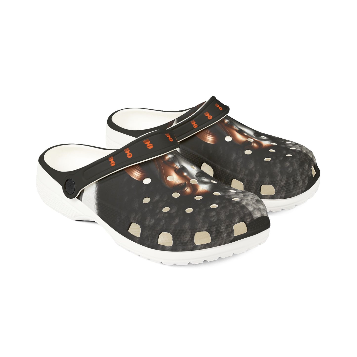 Afro Power EVA Foam Rubber Shoes (AOP) #AP10