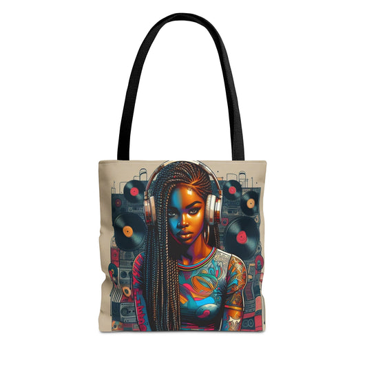 Feel The Music Tote Bag (AOP) #FM2