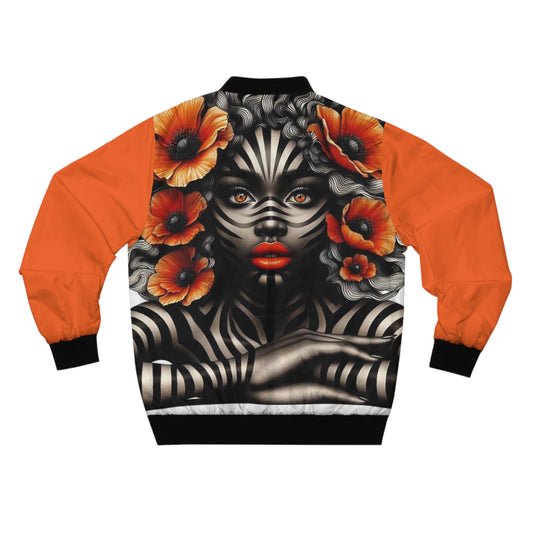 Zebra Fantasy Men's Bomber Jacket (AOP) #ZF13