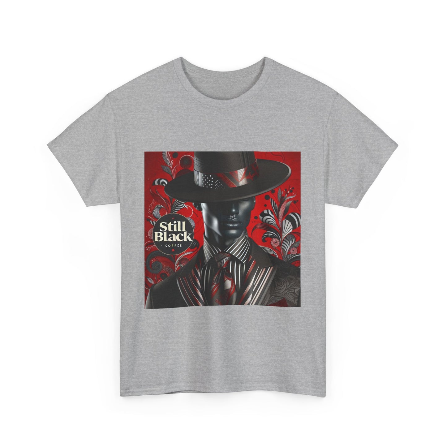 Still Black Unisex Heavy Cotton Tee #SB22