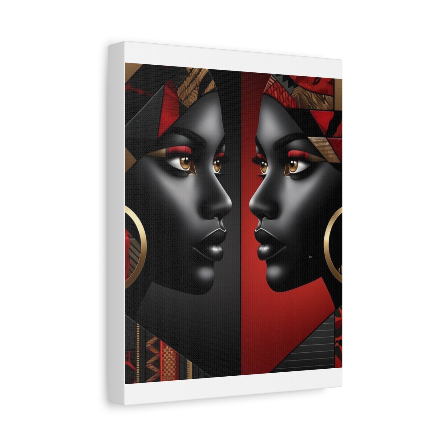 Dual Faced Matte Canvas, Stretched, 1.25" #DF1