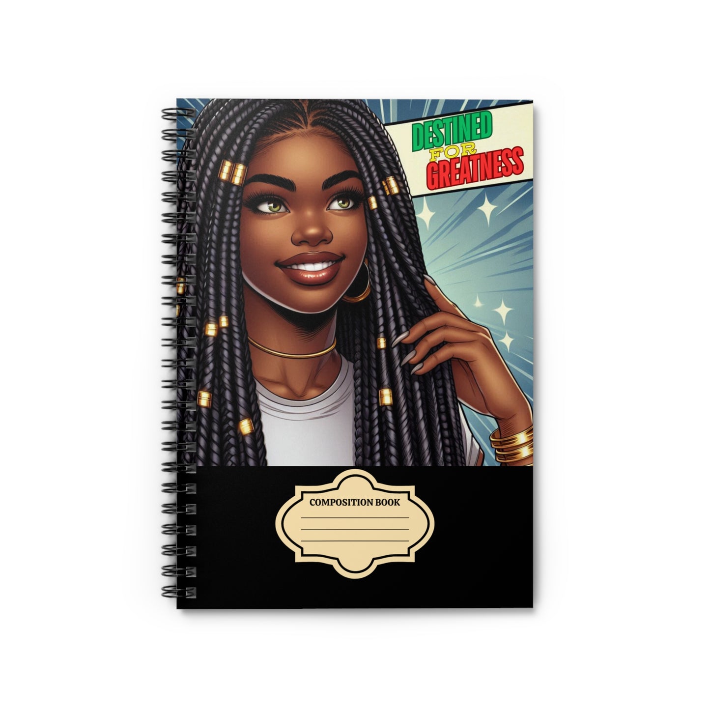 Back to School Affirmations Spiral Notebook - Ruled Line #9