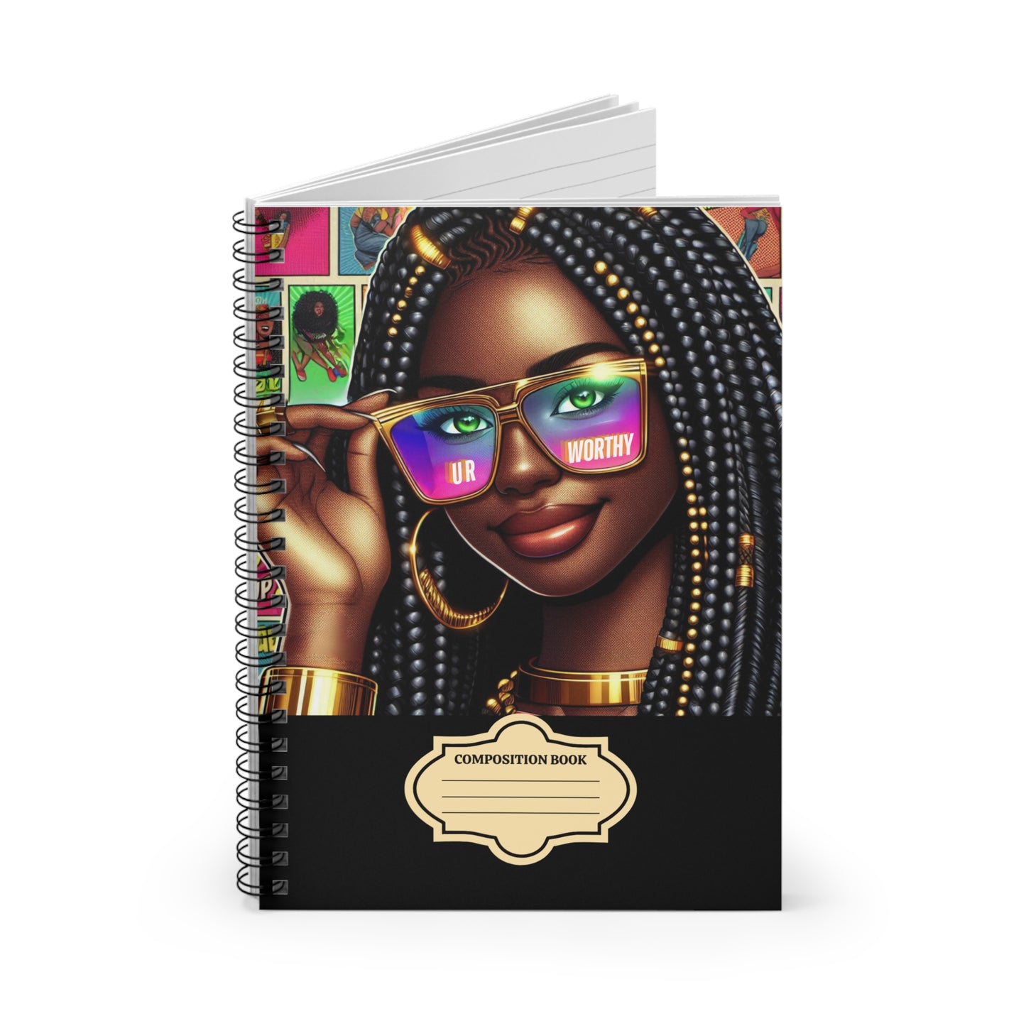 Back to School Affirmations Spiral Notebook - Ruled Line #7