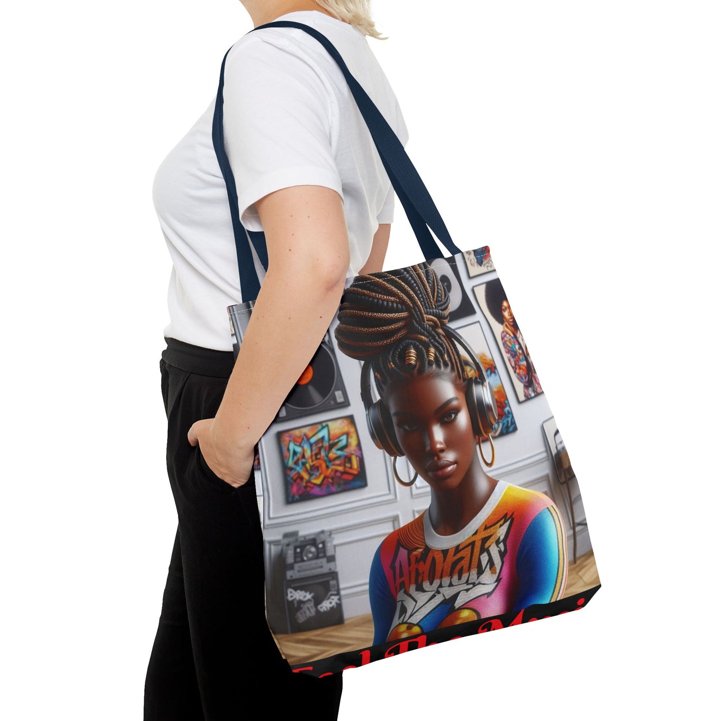 Feel The Music Tote Bag (AOP) #FM17