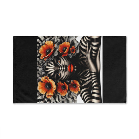 Zebra Fantasy Hand Towel #ZF29