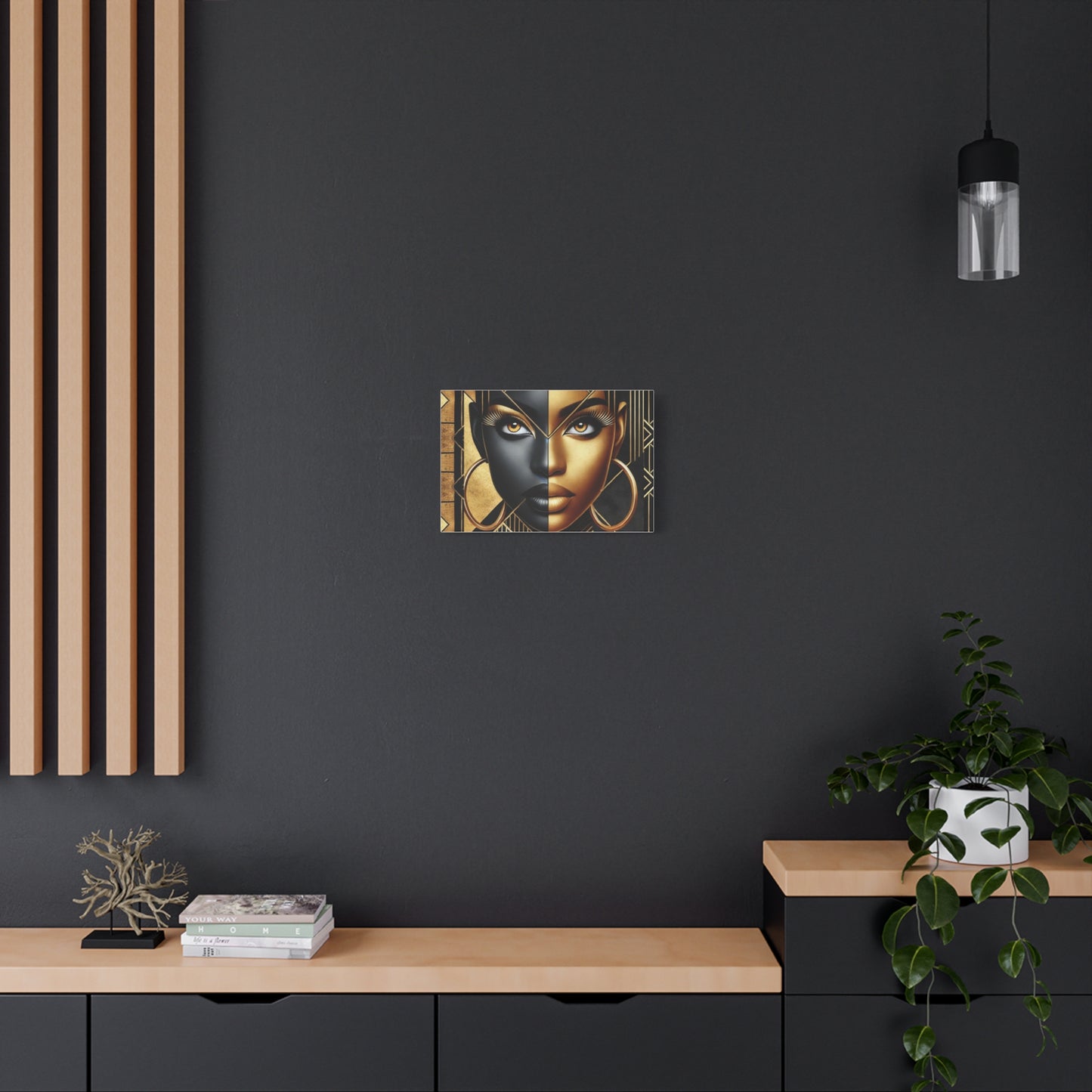 Amber Radiance Matte Canvas, Stretched, 1.25" #AR1