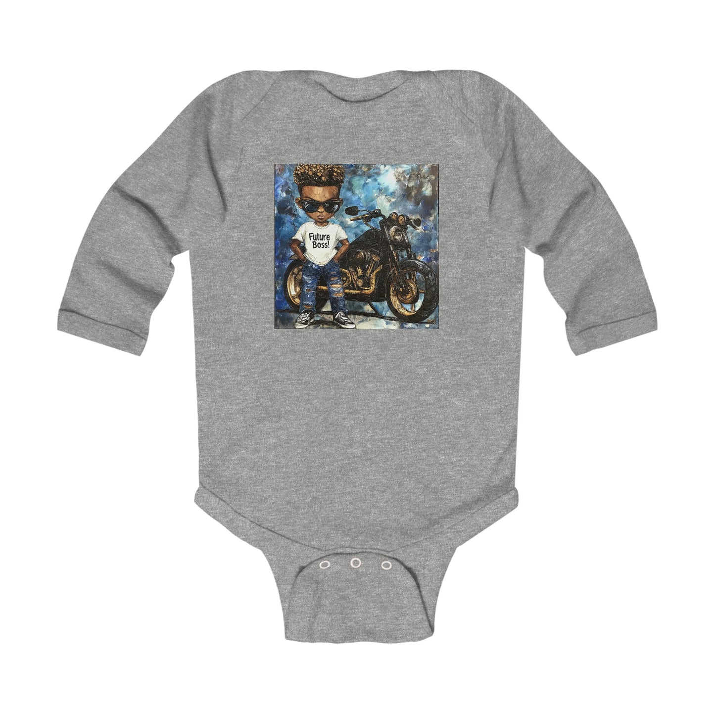Future Boss Infant Long Sleeve Bodysuit #25IU