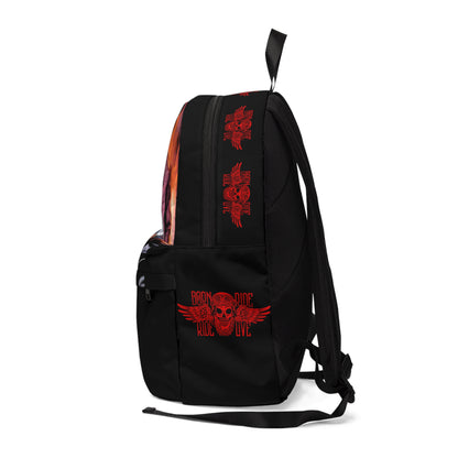 Born To Ride Unisex Classic Backpack #13M