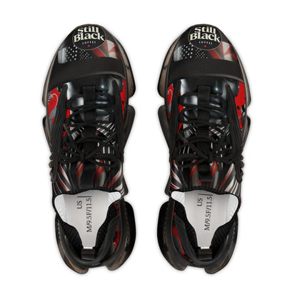 Still Black Men's Mesh Sneakers #SB19