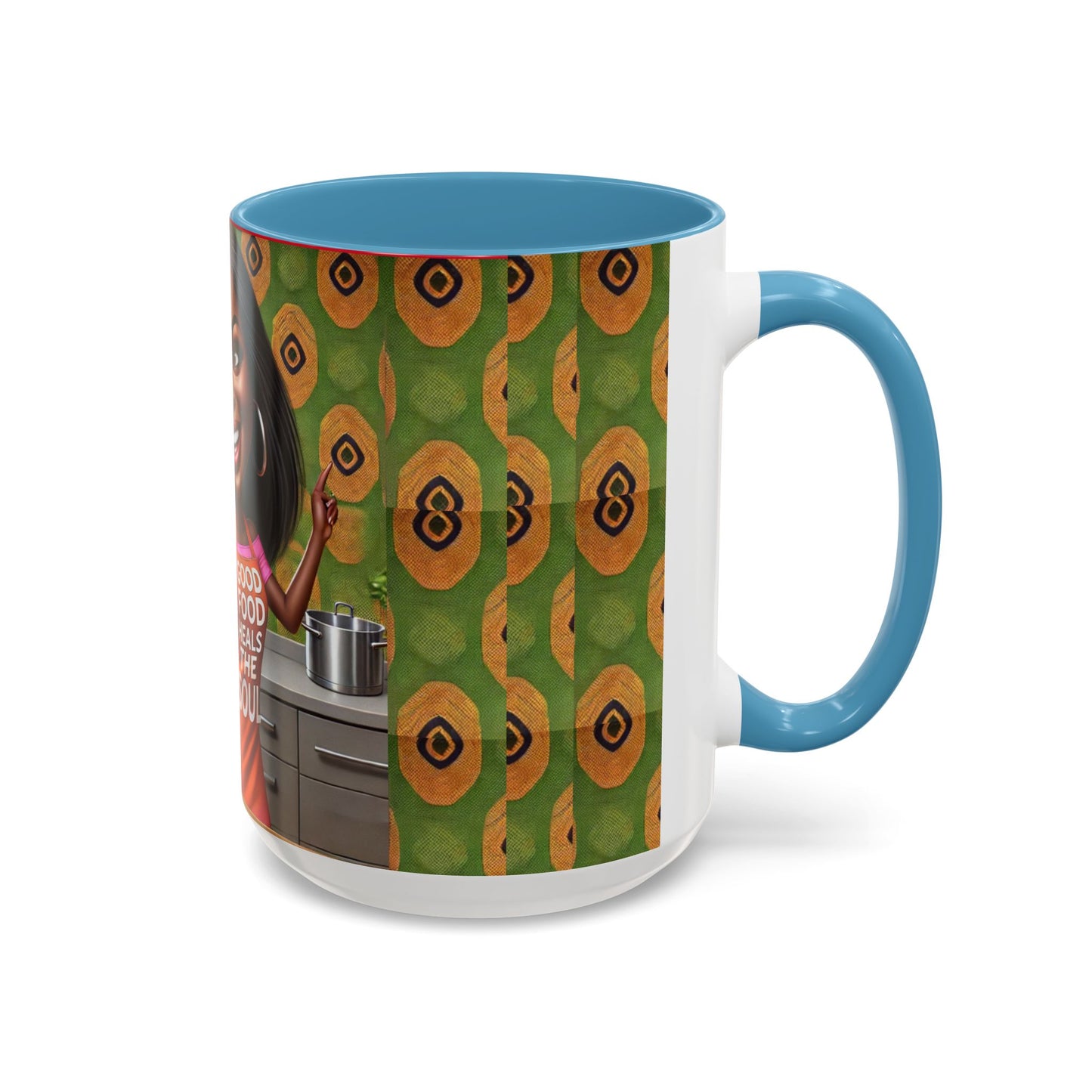 Soulful Bites and Kitchen Delights Accent Coffee Mug (11, 15oz) #SBKD1