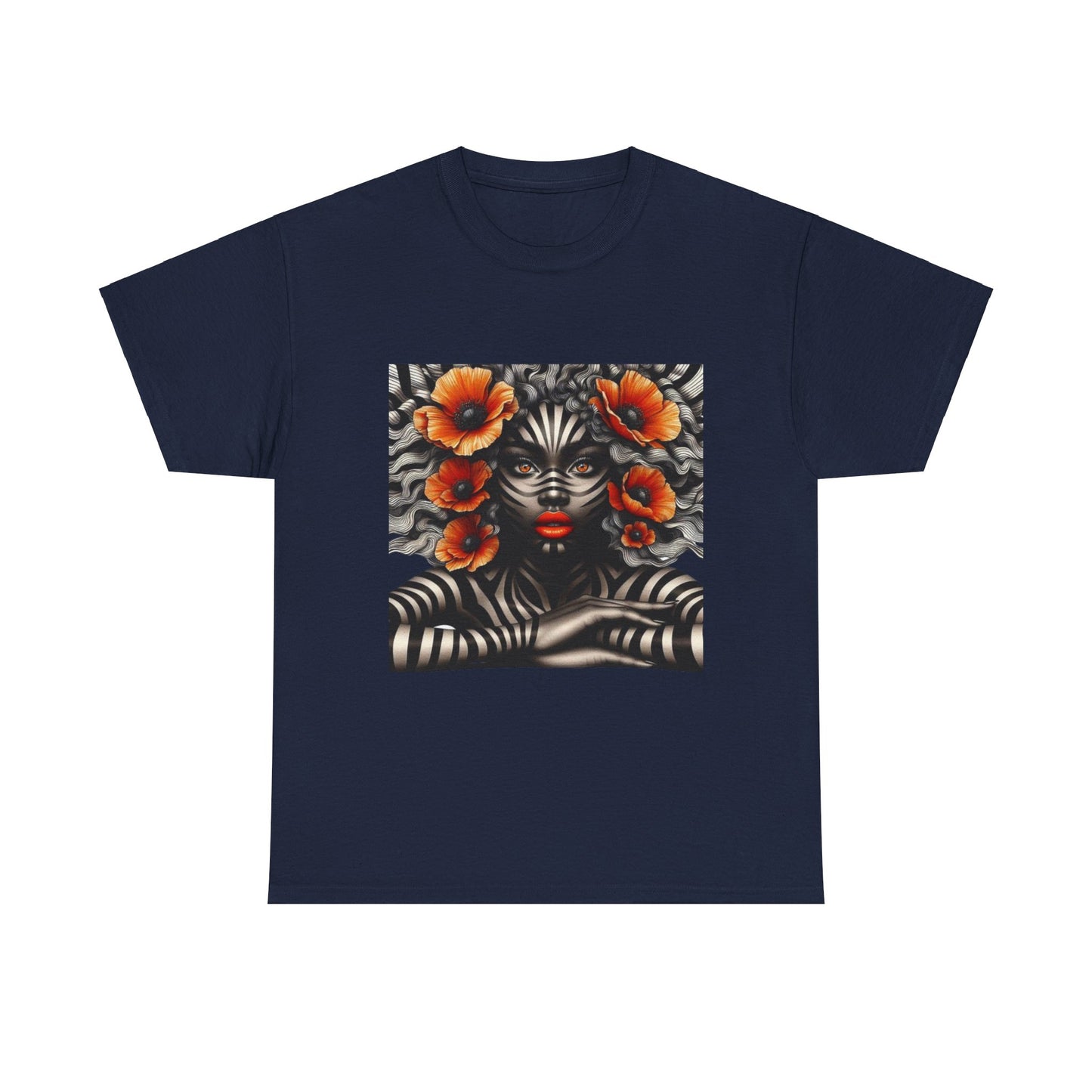 Zebra Fantasy Unisex Heavy Cotton Tee #ZF18