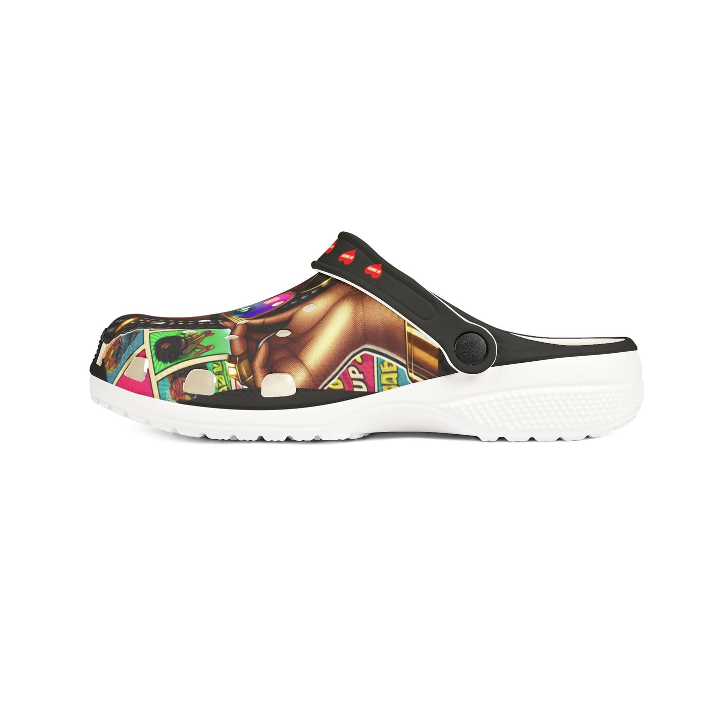 UR Worthy EVA Foam Rubber Shoes (AOP) #7U