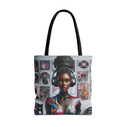 Feel The Music Tote Bag (AOP) #FM20