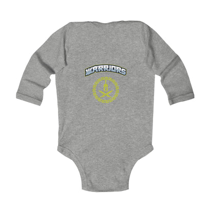 Warriors Infant Long Sleeve Bodysuit #1IU