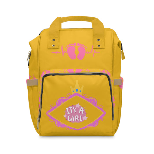 It's A Girl Multifunctional Diaper Backpack #IAG2
