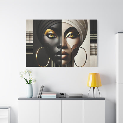 Duality Matte Canvas, Stretched, 1.25" #DLTY1